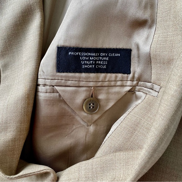 Jos. A. Bank Tan Sport Coat with Notched Lapels - Picture 8 of 8